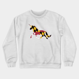 Maryland Unicorn Crewneck Sweatshirt